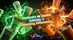 starbucks vs dunkin calories