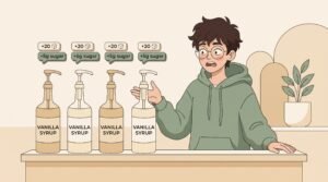 Starbucks Calorie Calculator - Know Before You Order 3 Starbucks Vanilla Syrup